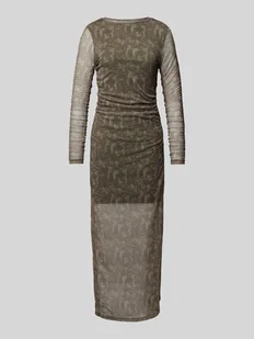 Długa sukienka z marszczeniami model ‘JUDITH’ - Sukienki - miniaturka - grafika 1