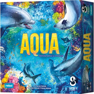 Aqua. Edycja polska Rebel - gra - Gry planszowe - miniaturka - grafika 1