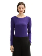 Koszulki i topy damskie - Tom Tailor Koszulka w kolorze fioletowym - miniaturka - grafika 1