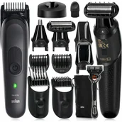 Trymery - Maszynka Do Włosów Trymer Do Brody Nosa Uszu Golarka Braun MGK7WCA-GIGAPACK - miniaturka - grafika 1