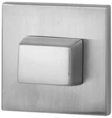 Szyldy i rozety - VDS ROZETA KWADRATOWA WC R67F KOLOR SATYNA CHROM 49-0080 - miniaturka - grafika 1