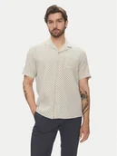 Koszule męskie - Pierre Cardin Koszula C6 45610.0458 Beżowy Regular Fit - miniaturka - grafika 1