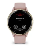 Smartwatch - Garmin Venu 3S 41mm Różowy - miniaturka - grafika 1