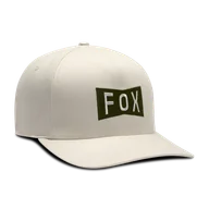 Czapki damskie - Czapka FOX Typeface Flexfit BiałyS/M - miniaturka - grafika 1