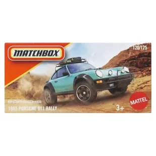 Matchbox: samochodzik rajdowy Porsche 911 z 1985 roku - Samochody i pojazdy dla dzieci - miniaturka - grafika 1