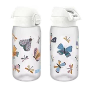 Butelki filtrujące - ION8 Przezroczysta butelka na wodę motyle 350 ml - miniaturka - grafika 1