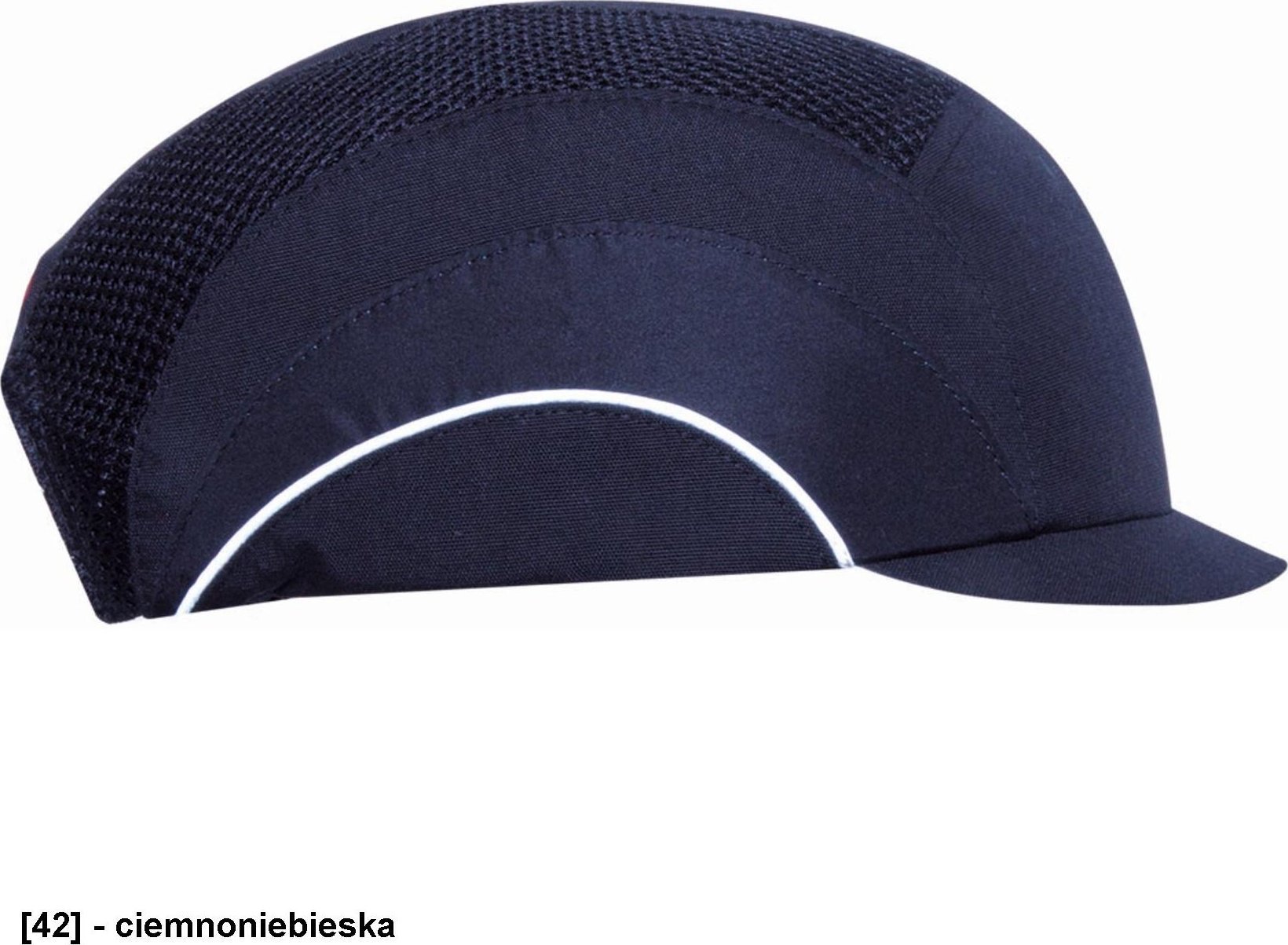 JSP HARDCAP A1+ DŁUGOŚĆ DASZKU 3 CM - czapka ochronna - ciemnoniebieska