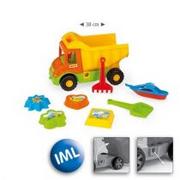 Samochody i pojazdy dla dzieci - Wader Multi Truck Wywrotka z zestawem do piasku GXP-728456 - miniaturka - grafika 1