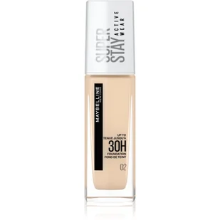Maybelline New York Super Stay Active Wear Foundation nr 02 Naked Ivory 30 ml - Podkłady do twarzy - miniaturka - grafika 1