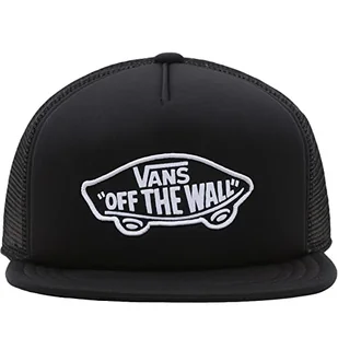 Vans Męska czapka OTW Board Trucker, czarna, jeden rozmiar, Czarny, Rozmiar uniwersalny - Czapki damskie - miniaturka - grafika 1