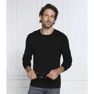 Swetry męskie - Calvin Klein Wełniany sweter Regular Fit - miniaturka - grafika 1