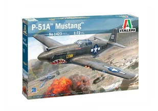 Model plastikowy P-51A Mustang 1/72 Italeri - Modele do sklejania - miniaturka - grafika 1
