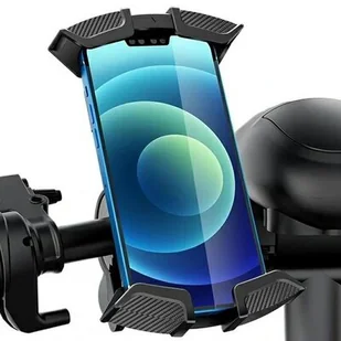 AWEI uchwyt rowerowy X47 do ramy czarny/black - Selfie stick - miniaturka - grafika 1