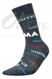 Zimowe skarpetki frotte deodorant 41-43