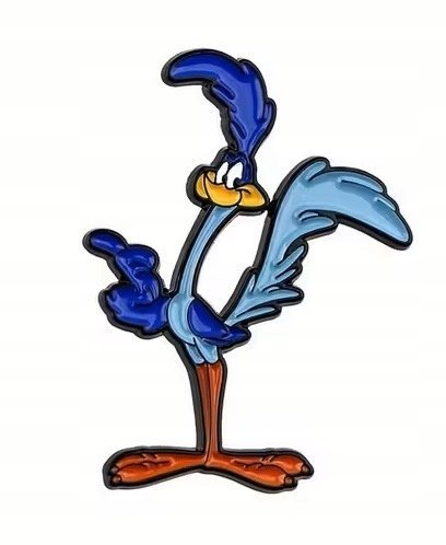 PRZYPINKA, PIN, BROSZKA, PLAKIETKA - STRUŚ PĘDZIWIATR - ZWARIOWANE MELODIE