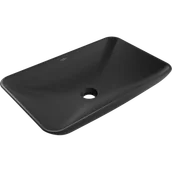 Umywalki - Mexen Avila umywalka nablatowa 58 x 37 cm, czarna mat - 21115585 - miniaturka - grafika 1