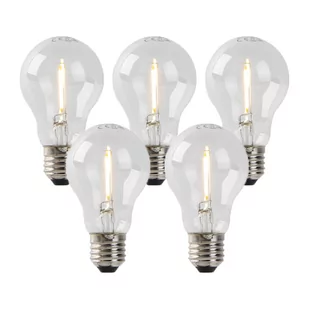 LUEDD Zestaw 5 x żarówka LED E27 A60 1W 80lm 2200K - Żarówki LED - miniaturka - grafika 1