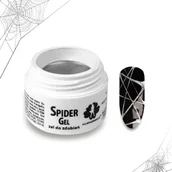 Żele do paznokci - Spider Gel Żel Do Zdobień Srebrny Silver 3GR - miniaturka - grafika 1
