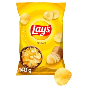 Lays Chipsy ziemniaczane solone 140 g - Chipsy - miniaturka - grafika 1