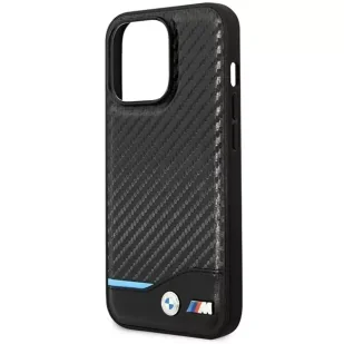 Etui na telefon BMW BMHMP14L22NBCK do Apple iPhone 14 Pro 6,1" czarny/black Carbon MagSafe - Etui i futerały do telefonów - miniaturka - grafika 6
