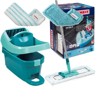 Mop Leifheit 55096 Profi Zestaw Wiadro Z Kolkami 55096/55118 - Miotły, szufle, mopy - miniaturka - grafika 1