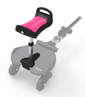 Akcesoria do wózków - Bumprider Dostawka do wózka z siedziskiem dla starszego dziecka Seat+ - różowa - miniaturka - grafika 1