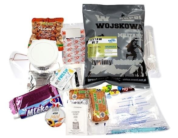 Posiłek Wojskowy Typ W2 Bigos - Wojskowa Racja Żywnościowa