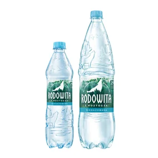 Woda mineralna RODOWITA z Roztocza 1x Niegazowana 1,5l + 1x Niegazowana 0,6 l - Woda - miniaturka - grafika 1