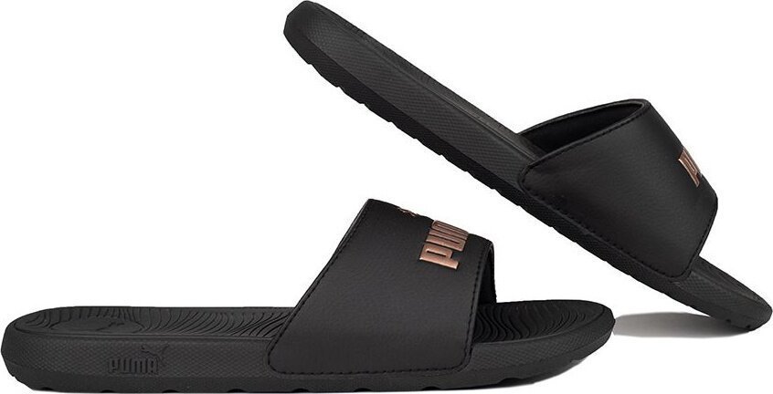 Puma Klapki damskie Puma Cool Cat 2.0 czarno-złote 389108 02 38