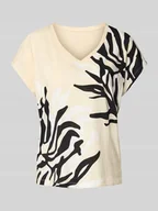 Koszulki i topy damskie - T-shirt o kroju regular fit z czystej bawełny - miniaturka - grafika 1