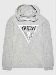 Guess Bluza J83Q14 KAUG0 Szary Regular Fit - Bluzy dla chłopców - miniaturka - grafika 1