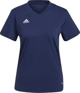 Bluzki damskie - Koszulka damska adidas Entrada 22 granatowa HC0440-2XL - miniaturka - grafika 1