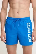 Kąpielówki męskie - Calvin Klein szorty kąpielowe kolor niebieski LV00N61092 - miniaturka - grafika 1