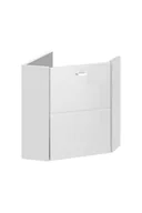 Szafki łazienkowe - FINKA WHITE 824 Szafka pod umywalkę narożna 1D 40 cm - miniaturka - grafika 1