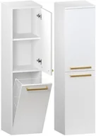 Szafki łazienkowe - Słupek Łazienkowy ATHOS 35 2D K P- Uchwyt Złoty - miniaturka - grafika 1