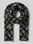 Apaszki i szaliki damskie - Szal z dodatkiem wełny - miniaturka - grafika 1