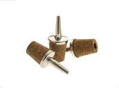 Pozostałe akcesoria barmańskie - Nalewak - zestaw 3 szt. stal/naturalny korek - miniaturka - grafika 1