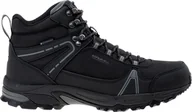 Buty trekkingowe męskie - Buty trekkingowe męskie Hi-Tec Hapiter Mid czarne r. 43 - miniaturka - grafika 1