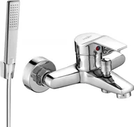 Zestawy baterii łazienkowych - Mexen Caro R72 bateria wannowa z zestawem prysznicowym, chrom - 74663R72-00 - miniaturka - grafika 1