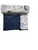 Koce i narzuty dla dzieci - LA MILLOU LEKKI KOCYK MINKY - L - CAPPADOCIA SKY - NAVY - miniaturka - grafika 1