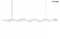 Lampy sufitowe - MOOSEE lampa wisząca BREATH 180 złota - miniaturka - grafika 1