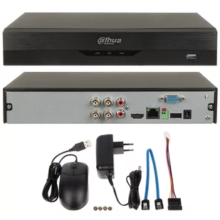 3 kamery z rejestratorem Dahua HAC-HDW1800TL-A-0280B 8MPx Wizsense Mikrofon - Zestawy do monitoringu - miniaturka - grafika 2
