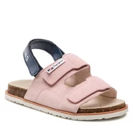 Sandały damskie - Pepe Jeans Sandały Berlin Girl Strap PGS90179 Mauve Pink 319 - miniaturka - grafika 1