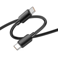 Kable USB - HOCO kabel Typ C do Typ C Hyper Power Delivery 100W X96 1m czarny - miniaturka - grafika 1