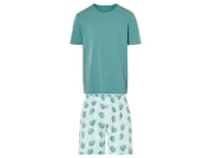 Piżamy męskie - LIVERGY® Piżama męska z bawełną (Niebieski, S (44/46)) - miniaturka - grafika 1