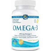 Witaminy i minerały dla sportowców - Nordic Naturals Omega-3 690mg Lemon 60 Softgels - miniaturka - grafika 1