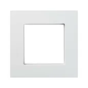 Klawisze i ramki - Polmark Ramka pojedyncza Tarnów Rosa biała - miniaturka - grafika 1