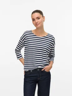Vero Moda Koszulka w kolorze granatowym - Koszulki i topy damskie - miniaturka - grafika 1