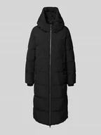 Płaszcze damskie - Płaszcz pikowany z kapturem - miniaturka - grafika 1