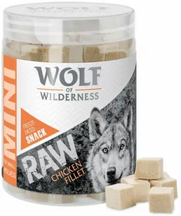 Wolf of Wilderness Wolf of Wilderness - Mini RAW liofilizowane przysmaki premium - Filet z łososia (50 g) - Przysmaki dla psów - miniaturka - grafika 1